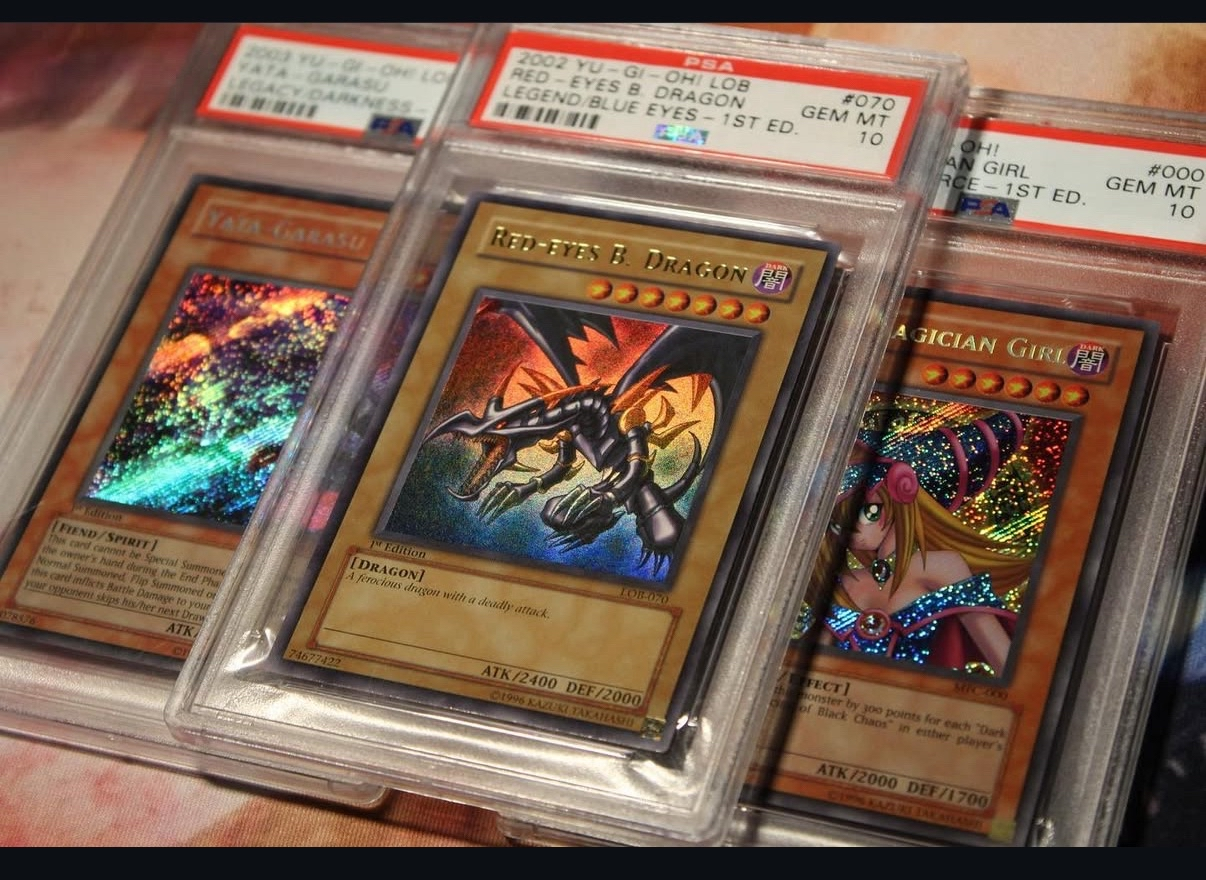 Bunch of graded cards